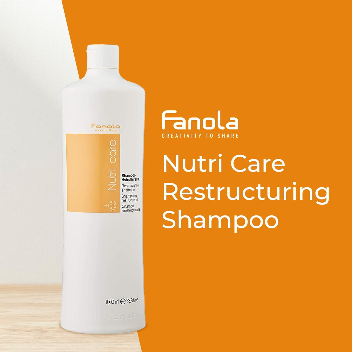 Person using Fanola in shower, demonstrating easy application and hydration