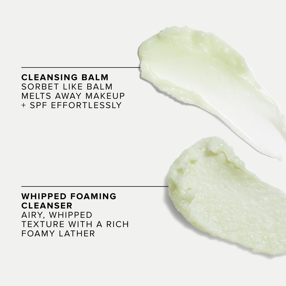 Farmacy Green Clean balm smooth texture close-up demonstrating melting makeup removal benefit