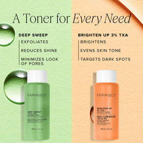 Farmacy Deep Sweep packaging box displaying clean design and product integrity benefit