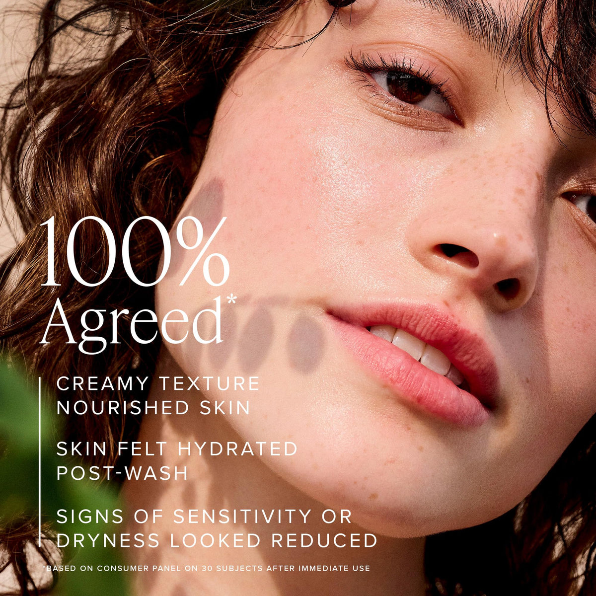 Farmacy creamy texture swirl demonstrating rich hydrating lather