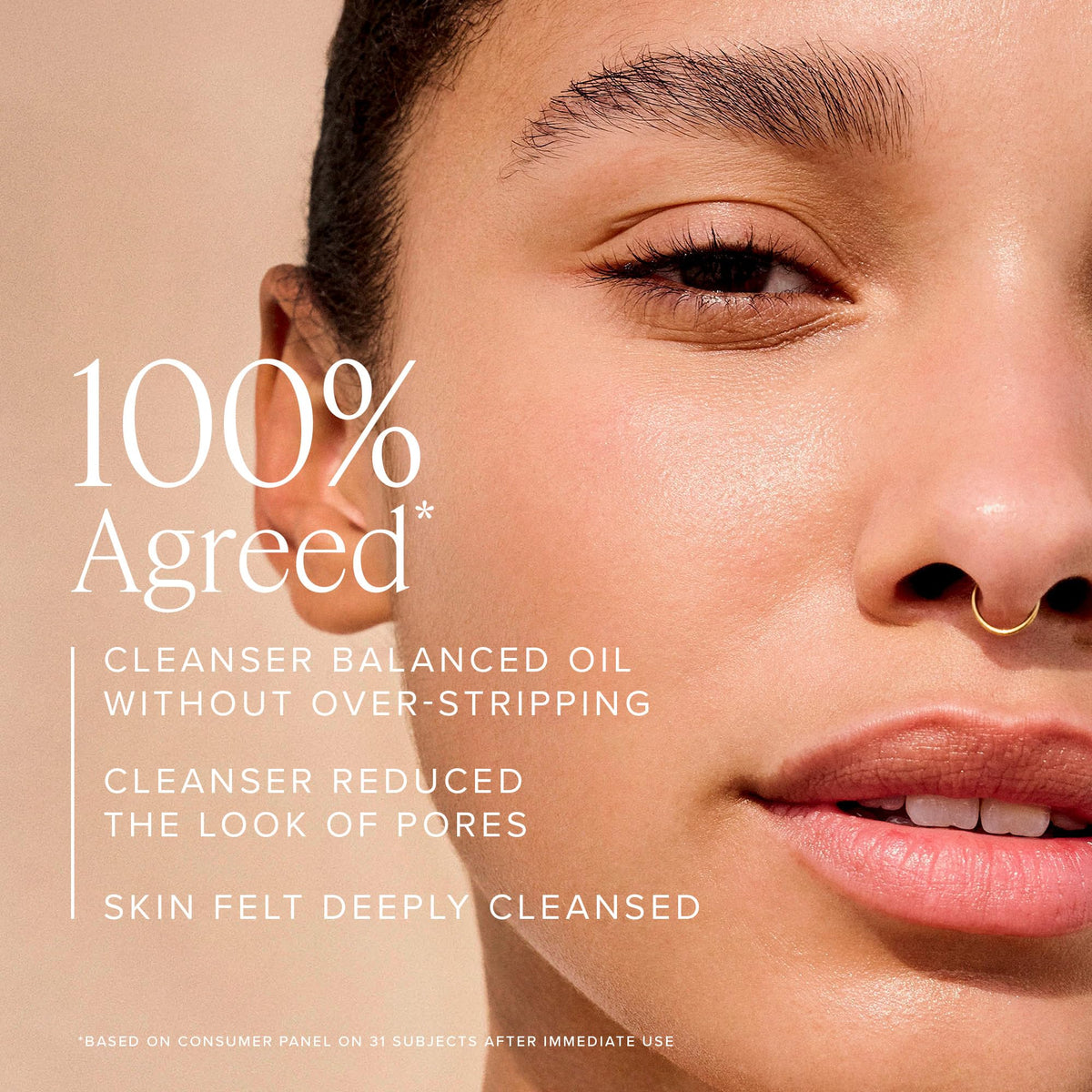 Farmacy green clay in bowl, highlights purifying clay benefits for skin