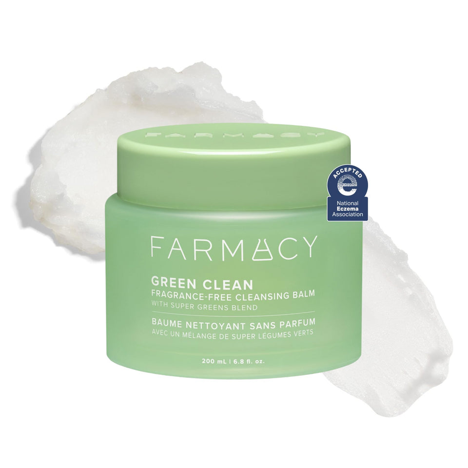Farmacy jar front view showing label and clean design for easy recognition