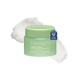 Farmacy front packaging showing product name and compact jar — gentle removal