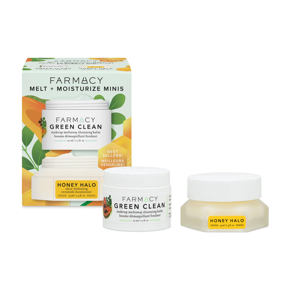 Farmacy front packaging showing both products for easy travel