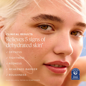 Farmacy Honey Cloud ingredients hyaluronic acid and peptide emphasizing barrier support benefit