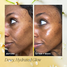 Farmacy dispensing essence from pump into hand for easy application benefit