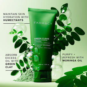 Farmacy papaya ingredient close-up, emphasizes gentle enzymatic exfoliation