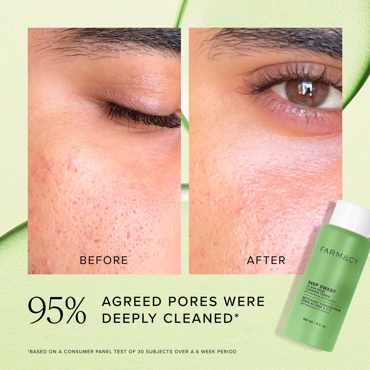 Farmacy papaya enzymes visual detail suggesting natural, gentle exfoliation benefit