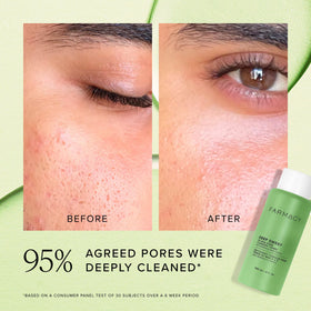 Farmacy papaya enzymes visual detail suggesting natural, gentle exfoliation benefit
