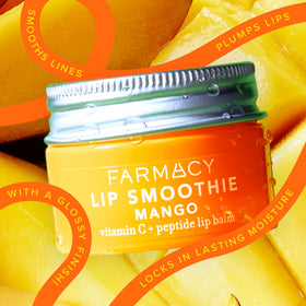 Farmacy jar held in hand showing size and convenient travel-friendly benefit
