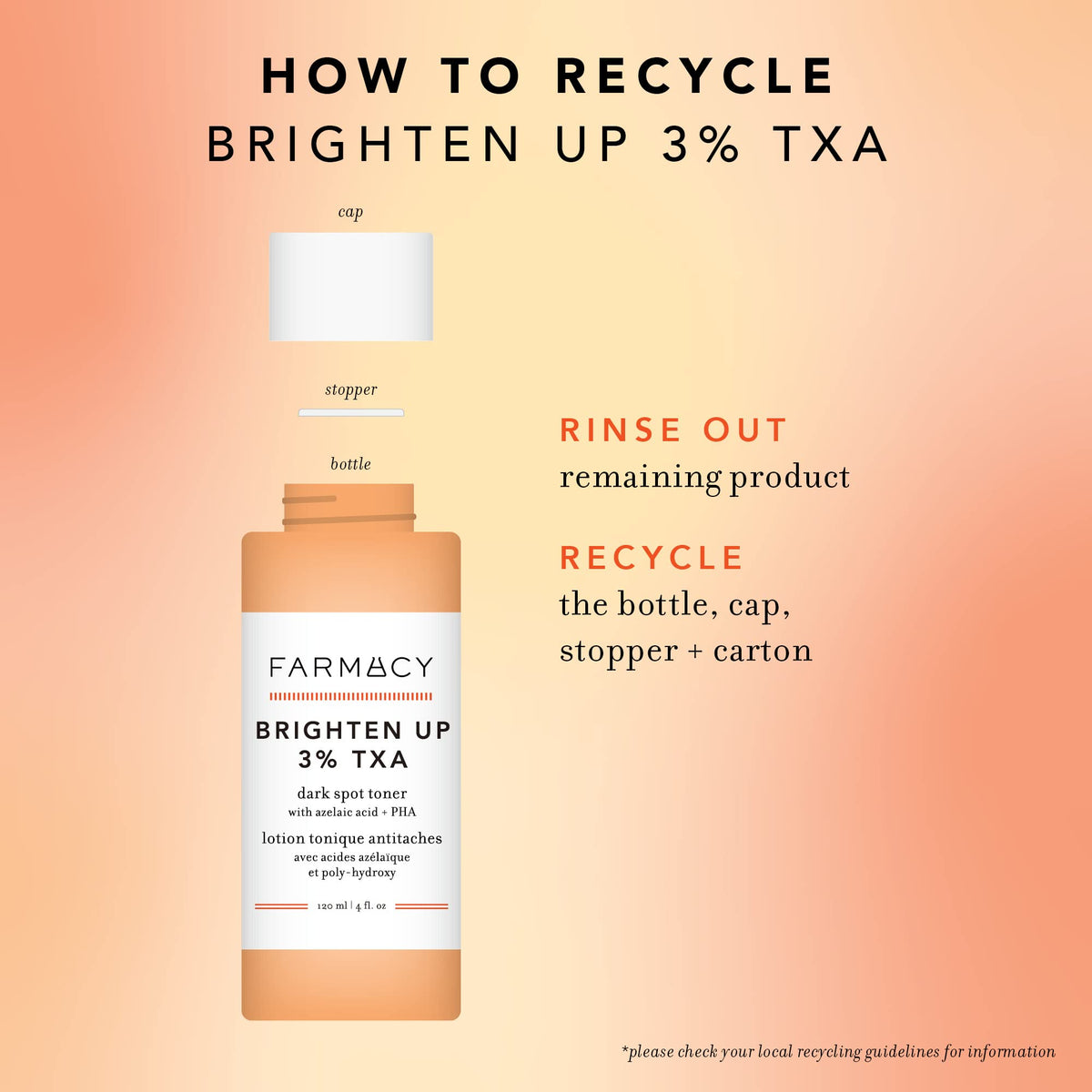 Farmacy toner paired with serum illustrating layered skincare use