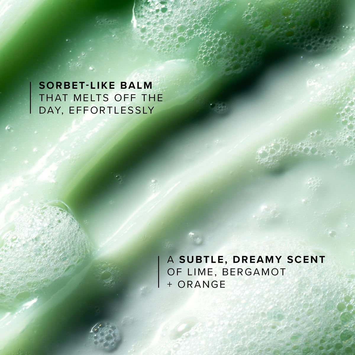 Applying Farmacy Green Clean to face to demonstrate gentle makeup melting and comfortable massage