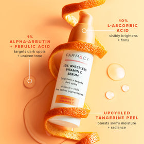 Farmacy tangerine peel ingredient shot conveying natural antioxidant