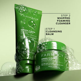 Farmacy Whipped Foaming Cleanser front view highlighting oil-free, pore-clearing benefit
