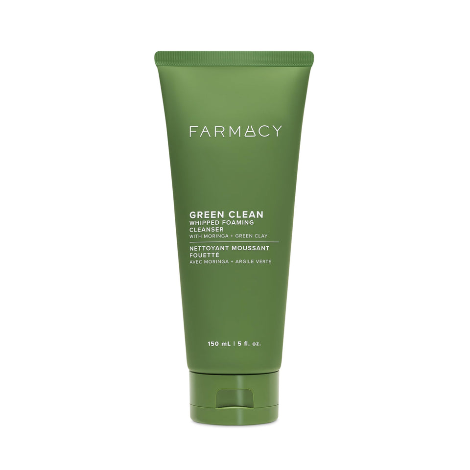 Farmacy front packaging showing bottle and branding, clear product benefit