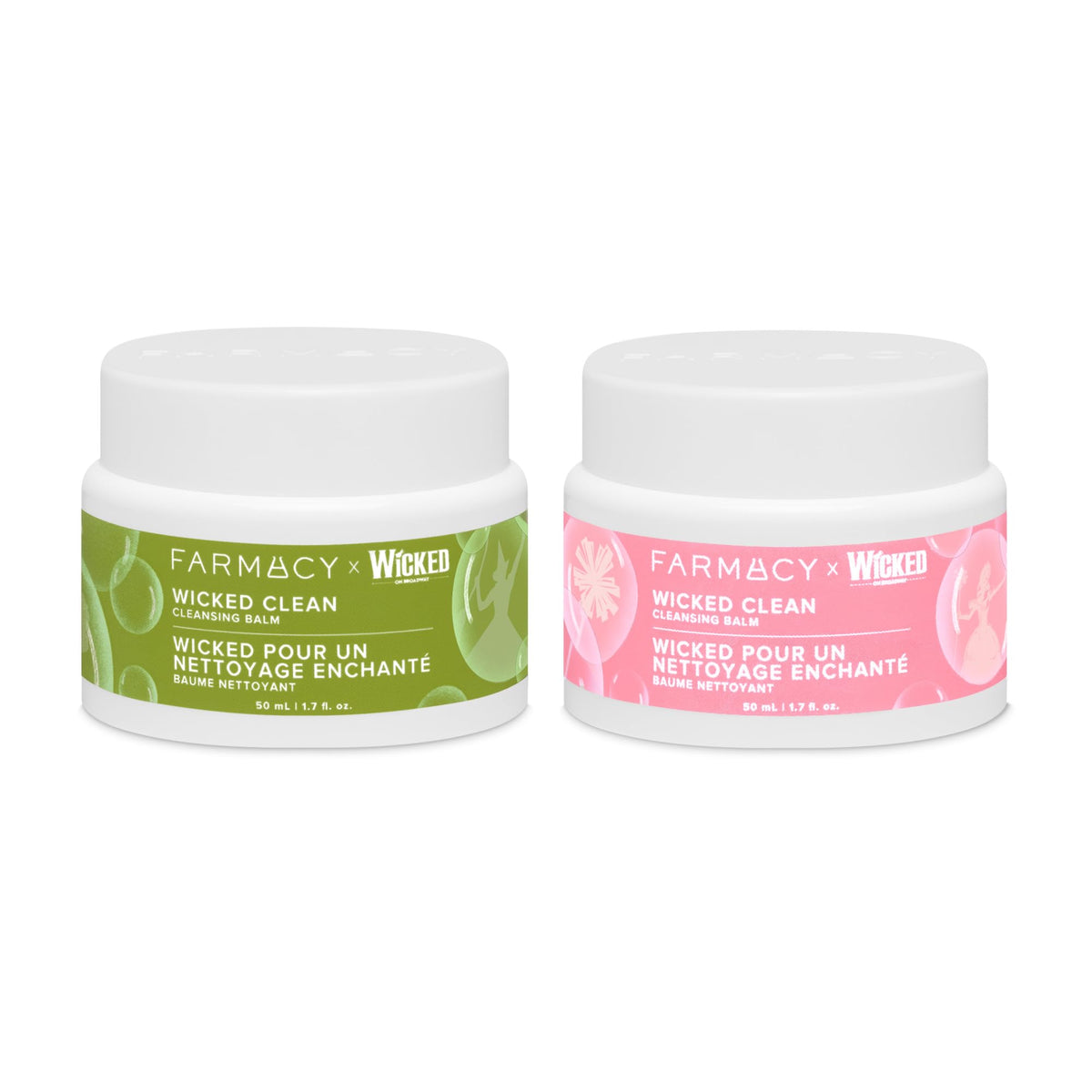Farmacy open jar showing balm texture and creamy meltability for effective makeup removal