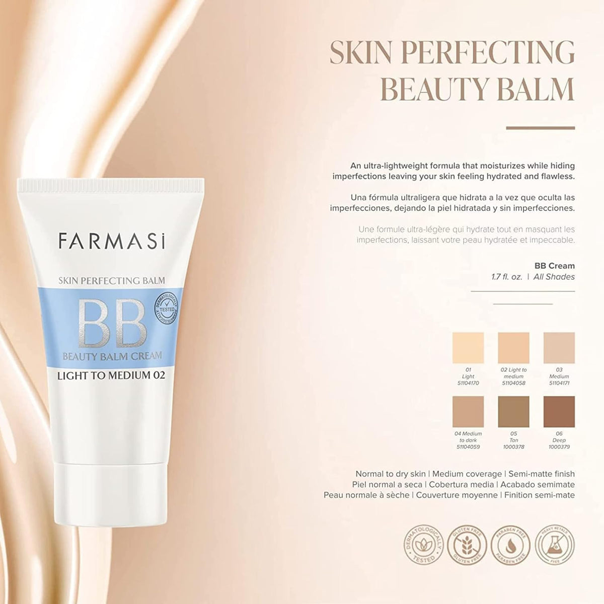 FARMASi tube beside sponge and brush showing tool compatibility benefit