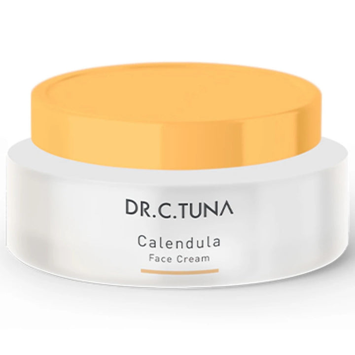 FARMASi front packaging of calendula face cream showing label and compact tube