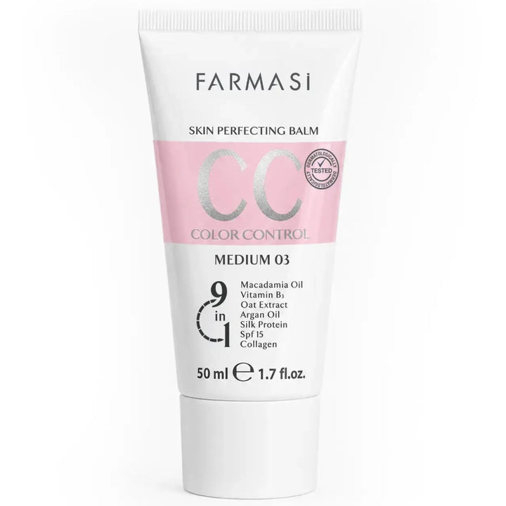 FARMASi front packaging showing medium shade and product name, ideal everyday base