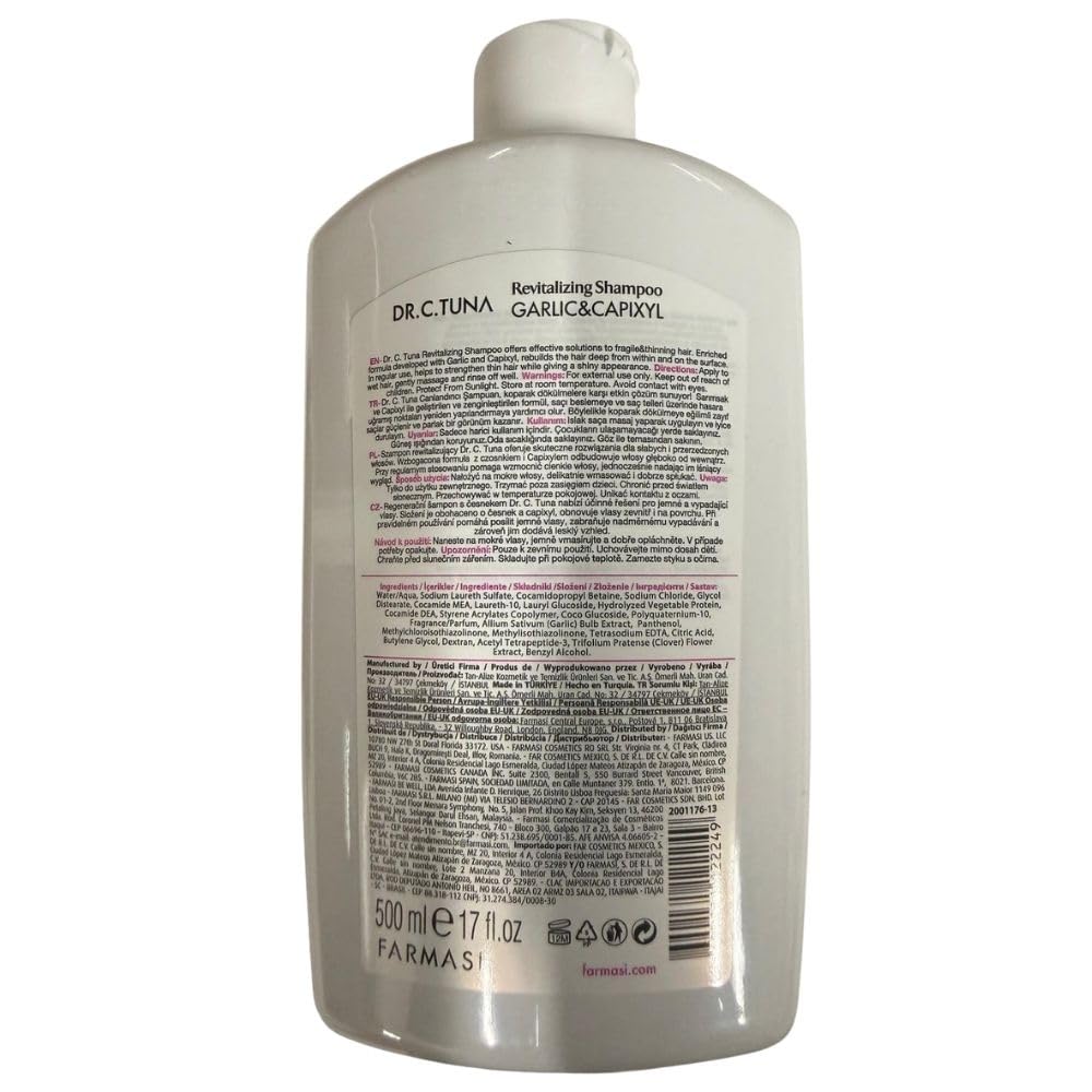 FARMASI garlic and argan oil composition photo highlighting natural nourishment benefit