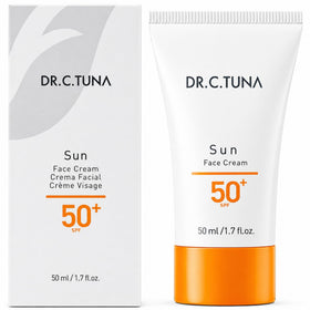 FARMASi front packaging showing SPF 50 and compact travel size benefit