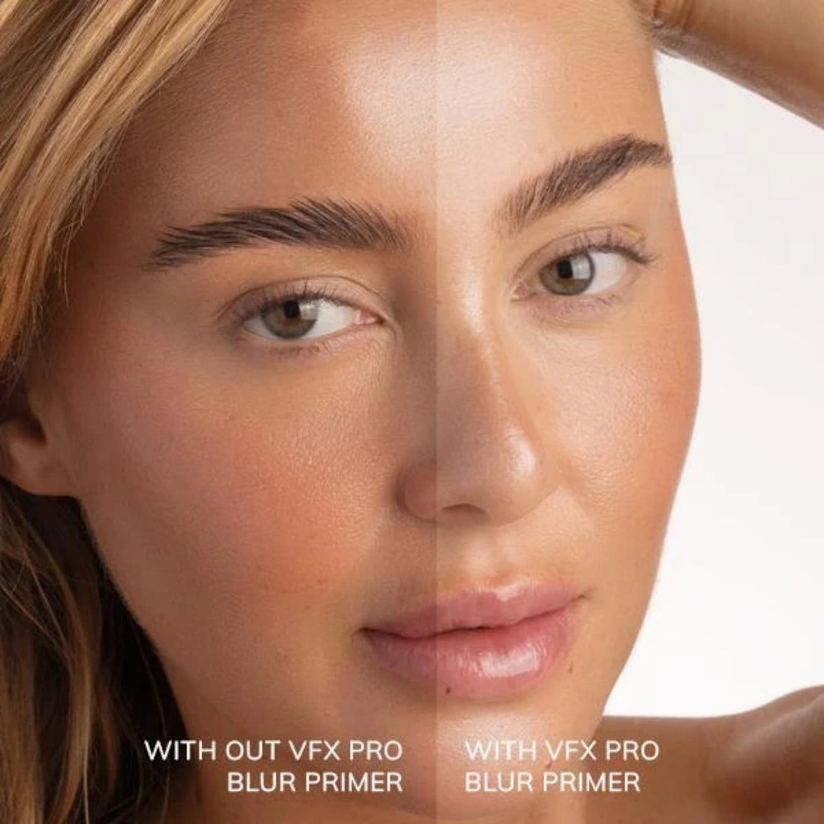 Close-up of matte finish by FARMASi showing blurred pores benefit