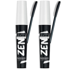 FARMASi front packaging showing two mascara tubes for value and backup