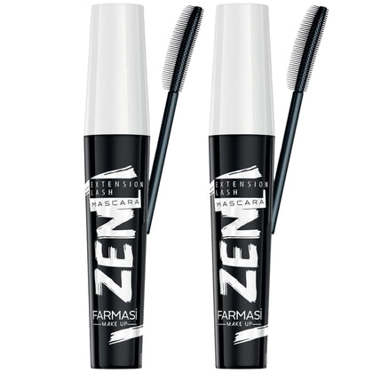 FARMASi front packaging showing two mascara tubes for value and backup