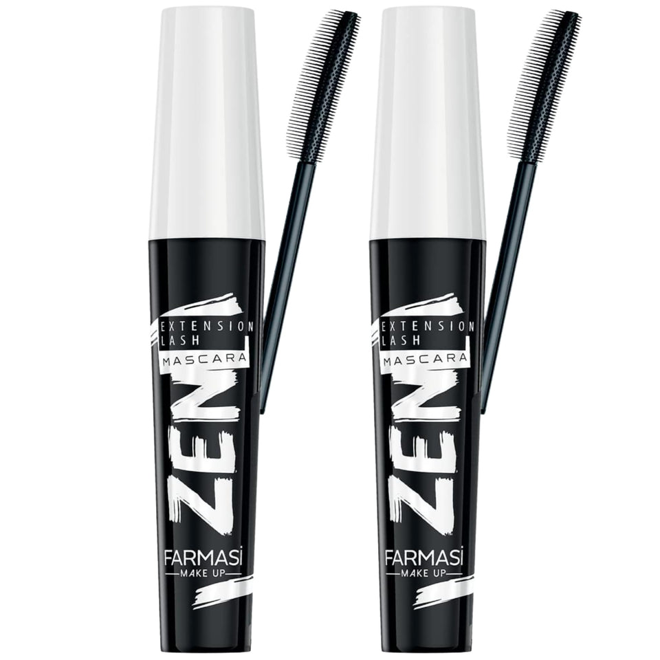 FARMASi front packaging showing two mascara tubes for value and backup