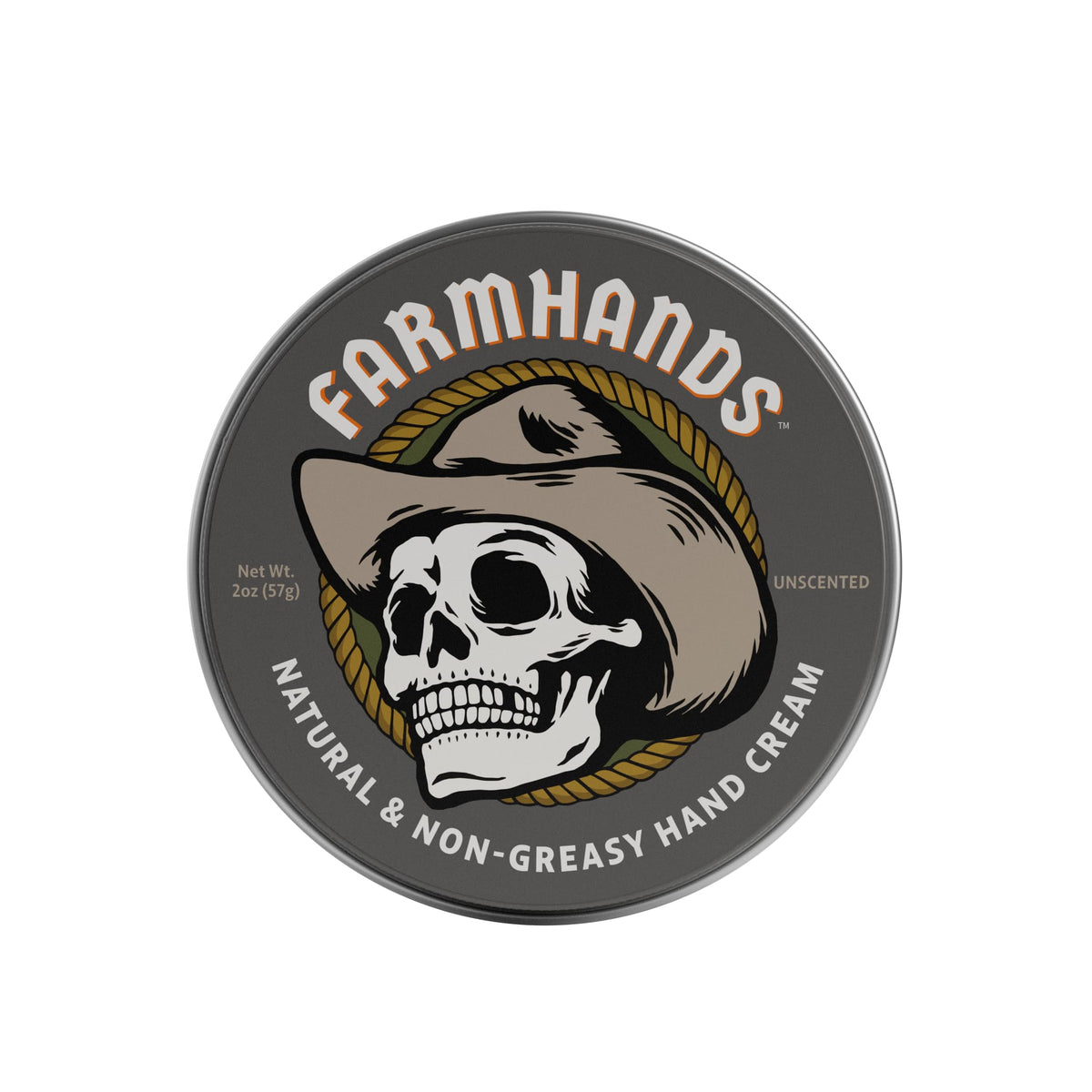 Farmhands front tin showing clean label and compact design benefit portability