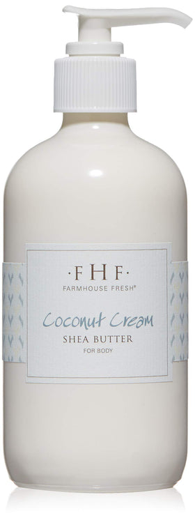 FarmHouse Fresh front bottle showing 8 oz glass and pump for elegant hydration