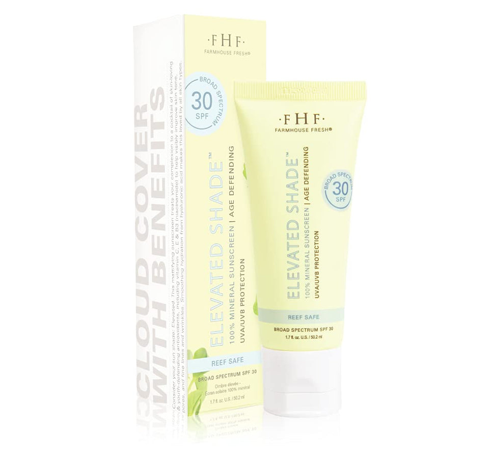 FarmHouse Fresh Elevated Shade front packaging showing SPF 30 protection