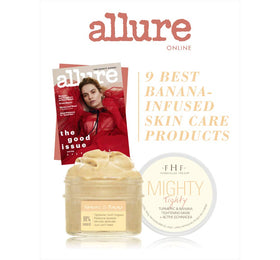 FarmHouse Fresh applied on model during evening spa routine illustrating tightening effect and relaxed skincare benefit