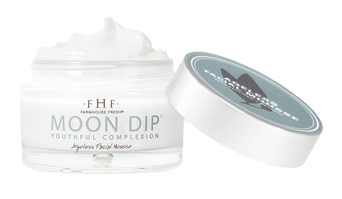 FarmHouse Fresh front packaging of Moon Dip showing product size and branding benefit