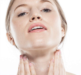 FarmHouse Fresh Moon Dip applied on arm in use showing smooth hydrated skin benefit