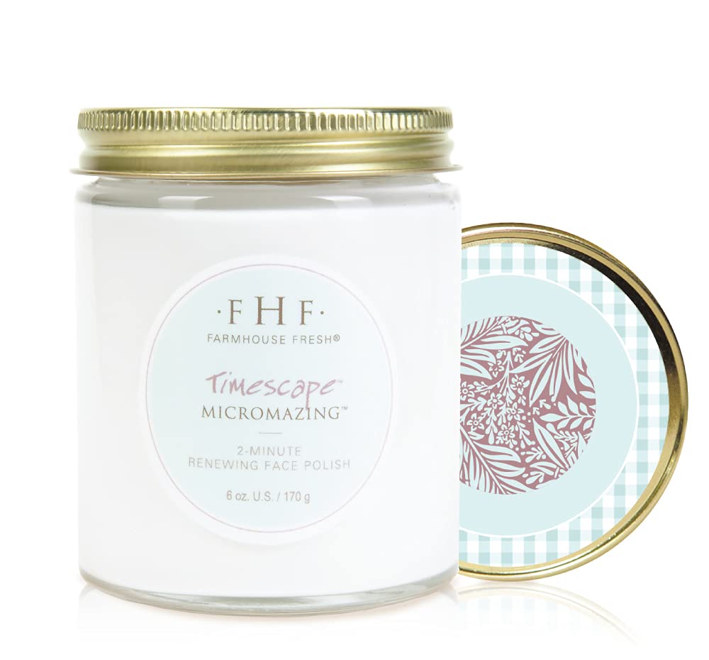 FarmHouse Fresh jar staged in bathroom showing convenient daily routine benefit
