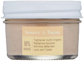 FarmHouse Fresh texture close-up revealing turmeric and banana-rich mask consistency for nourishing application benefit