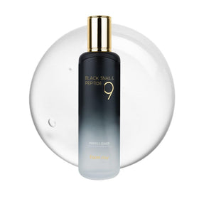 FARMSTAY bottle front showing product benefits and sleek design