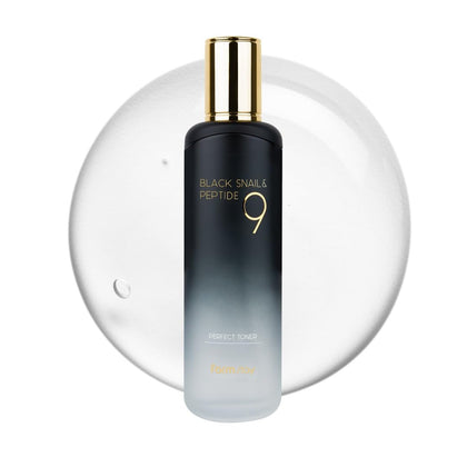 FARMSTAY bottle front showing product benefits and sleek design