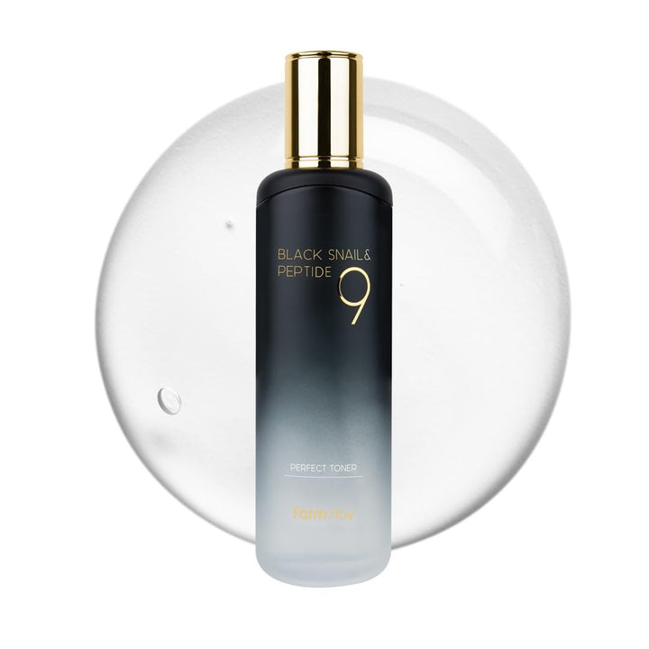 FARMSTAY bottle front showing product benefits and sleek design