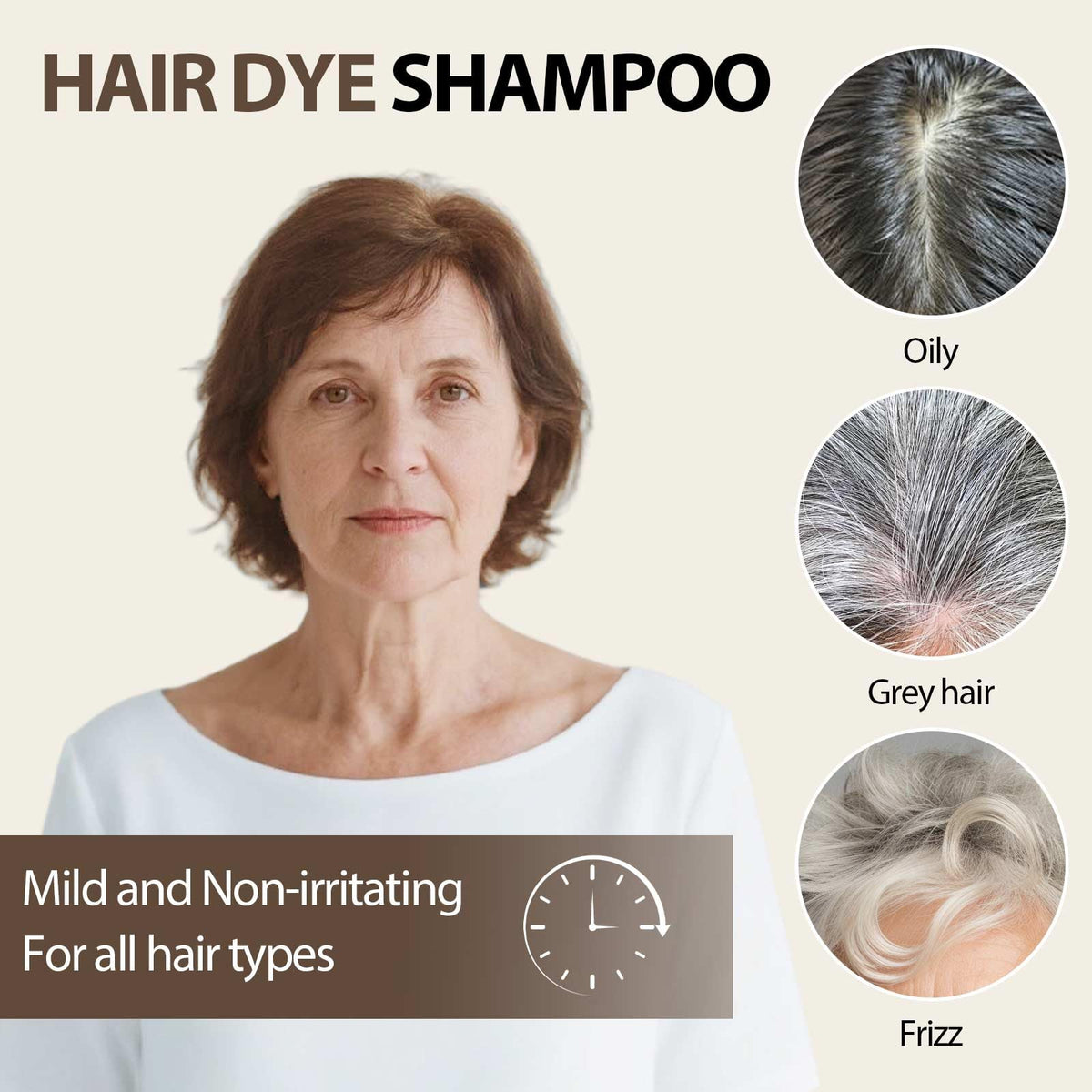 Side-by-side before and after using Farndu illustrating gray coverage