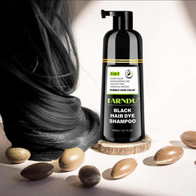 Farndu open cap with product dispense showing convenient application benefit