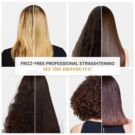 Fashion Gold label close-up highlighting KERAFIVE-22 technology for amino acid care