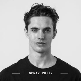 Fatboy Hair aerosol nozzle detail demonstrating precise spray for even texturizing application