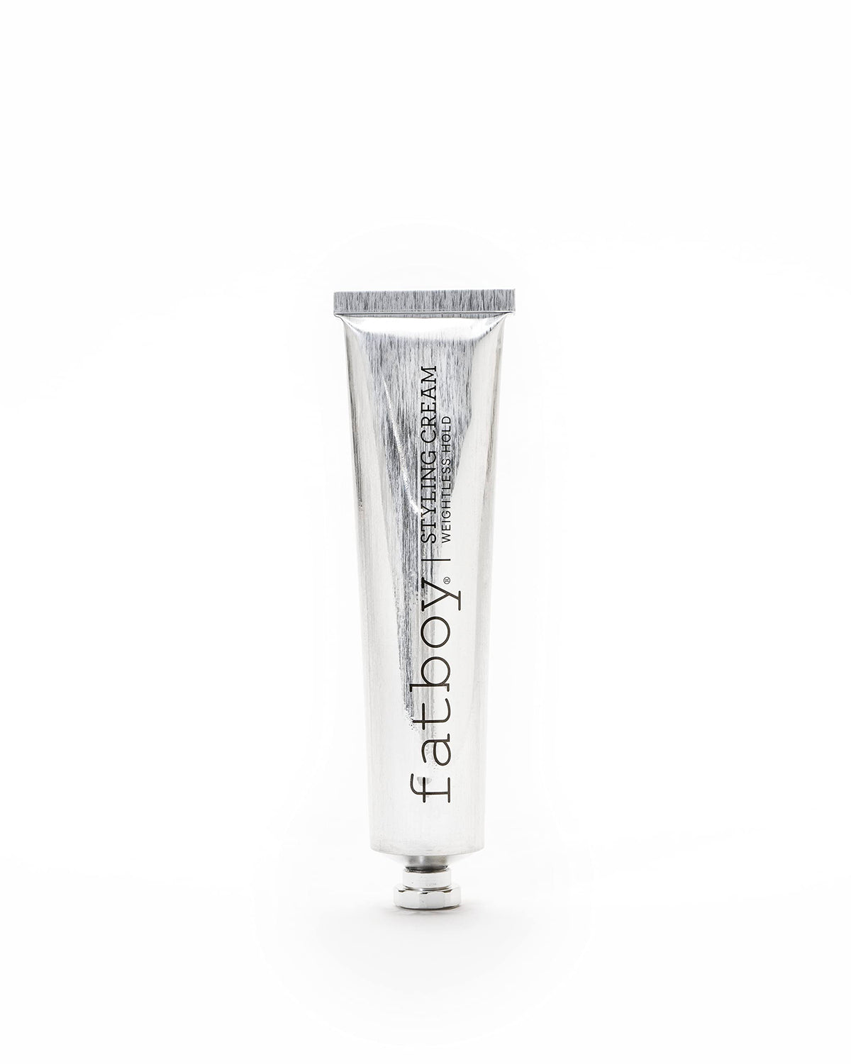 Fatboy Hair front packaging showing tube and branding with clear styling benefit