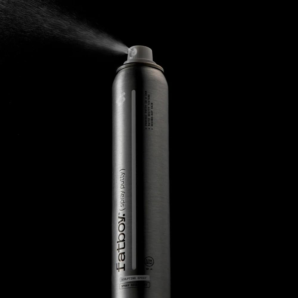 Fatboy Hair label close-up highlighting paraben-free, color-safe features for ingredient-conscious users