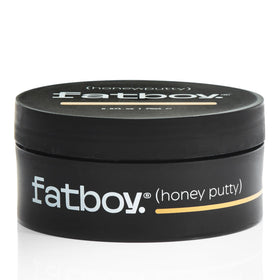 Fatboy Honey Putty front jar showing branding and size for easy recognition