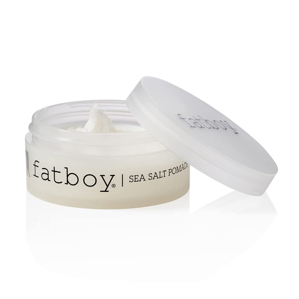 Fatboy jar front label showing product and recyclable packaging benefits