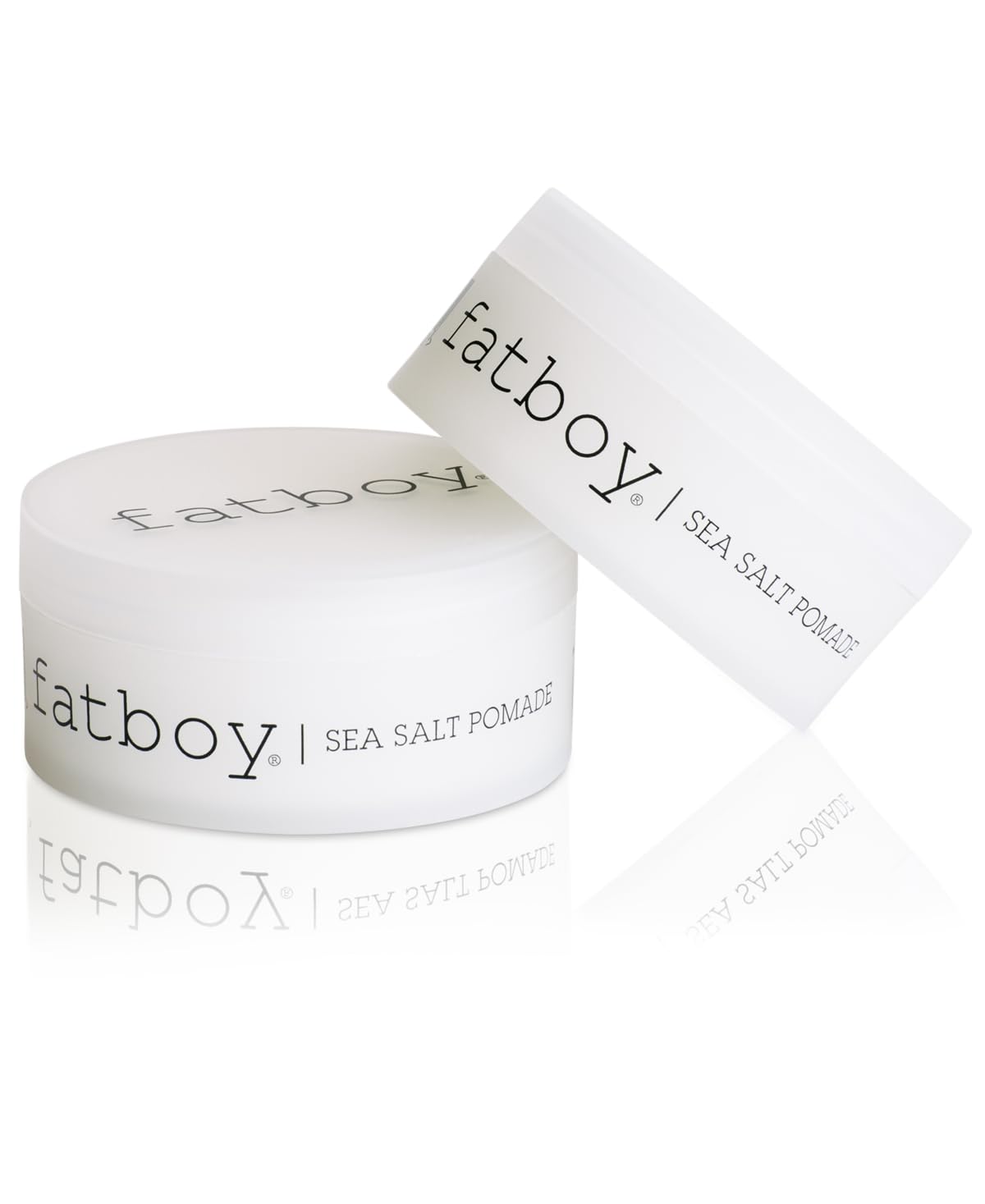 Fatboy label detail with ingredients list highlighting sea kelp and coconut