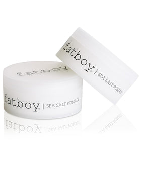 Fatboy label detail with ingredients list highlighting sea kelp and coconut